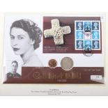 Queens Golden Jubilee, The George Vi and Elizabeth II Anniversary Coin First Day Cover