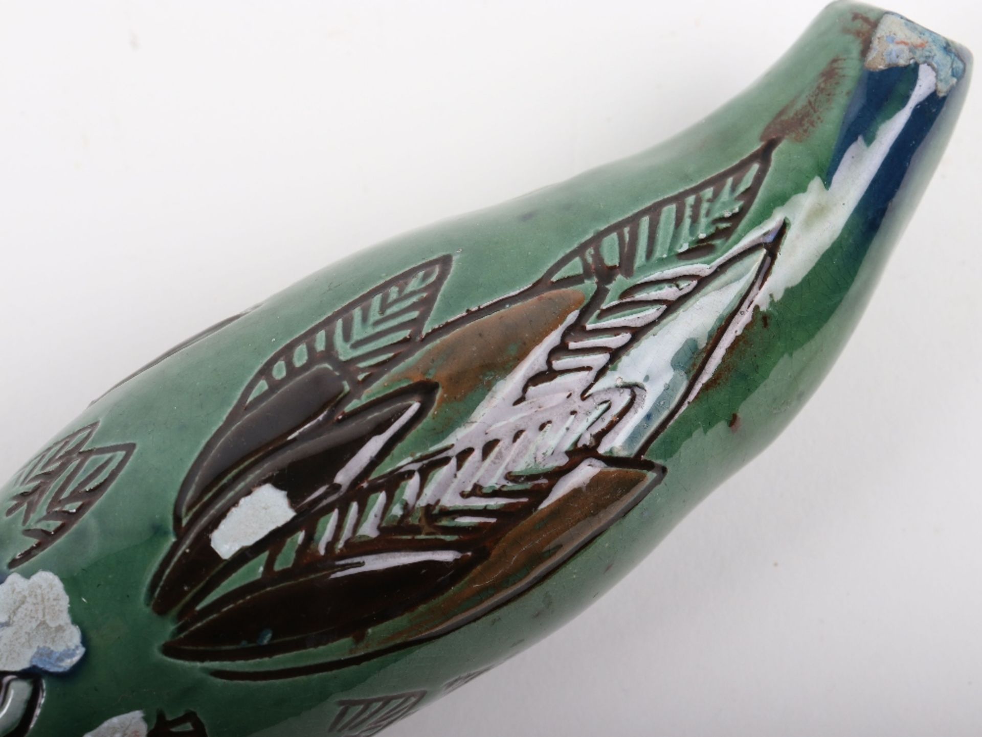 A rare C.H Branham pottery bird whistle - Image 9 of 10