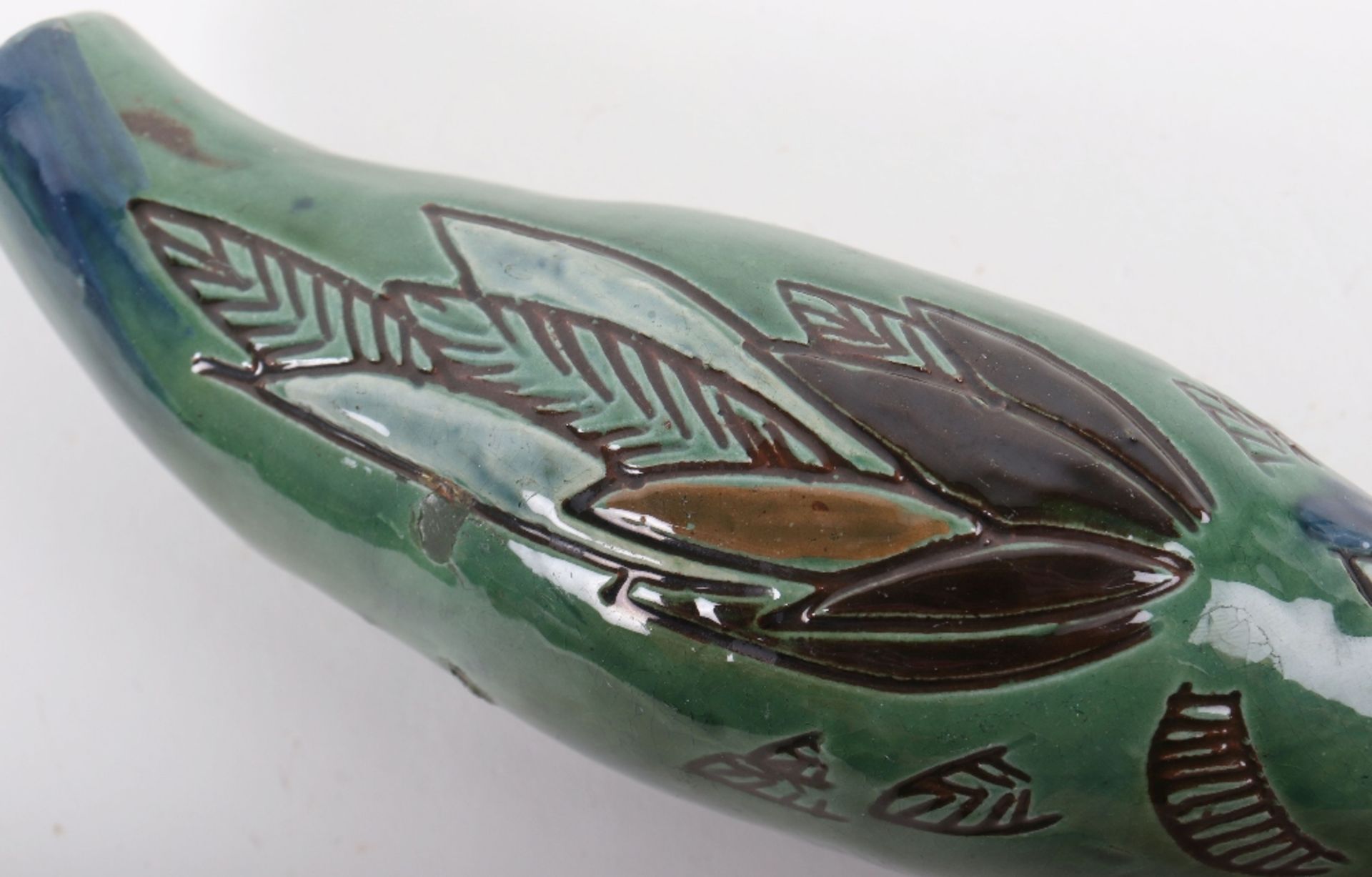 A rare C.H Branham pottery bird whistle - Image 10 of 10