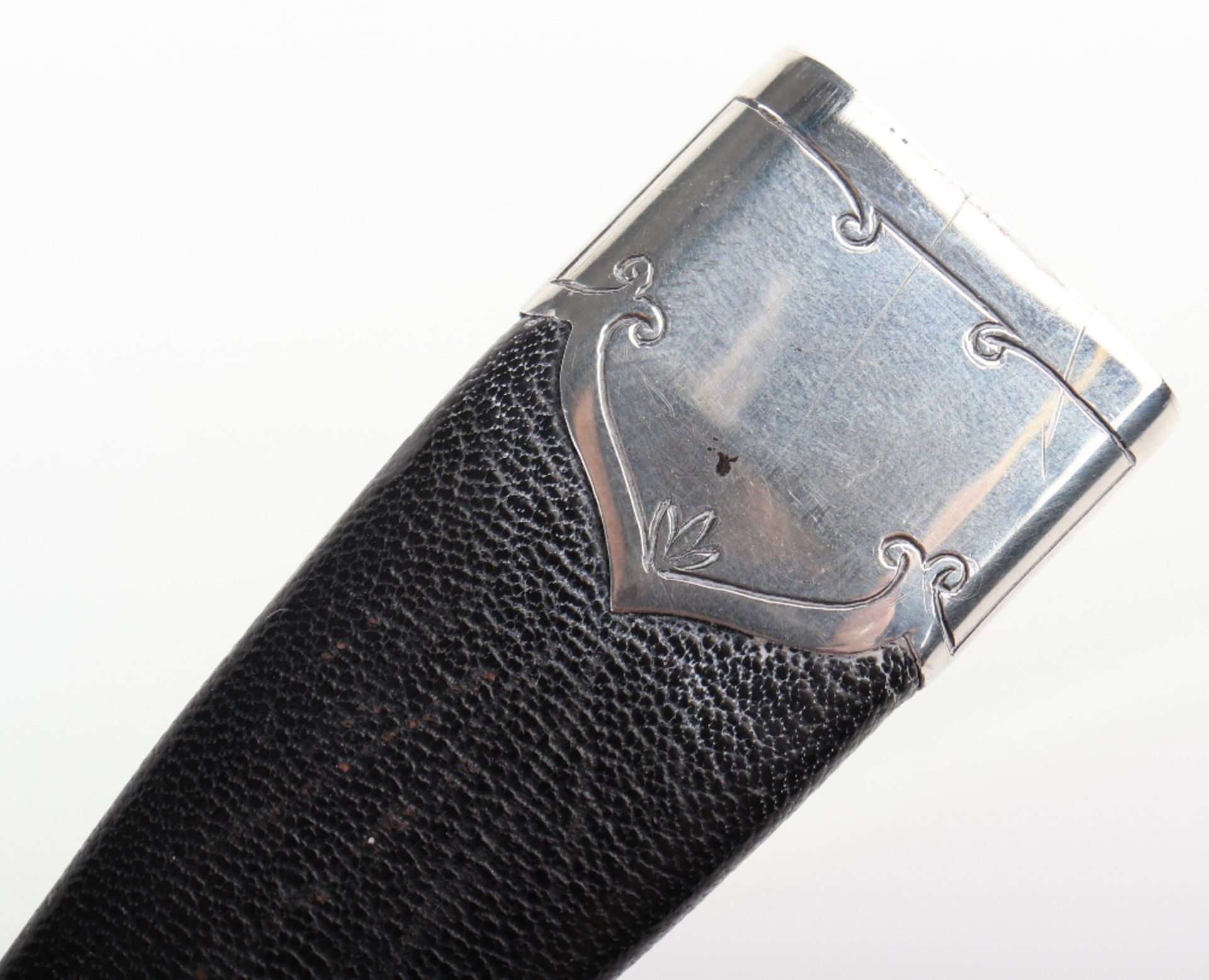 A silver mounted sgian dubh - Image 5 of 12