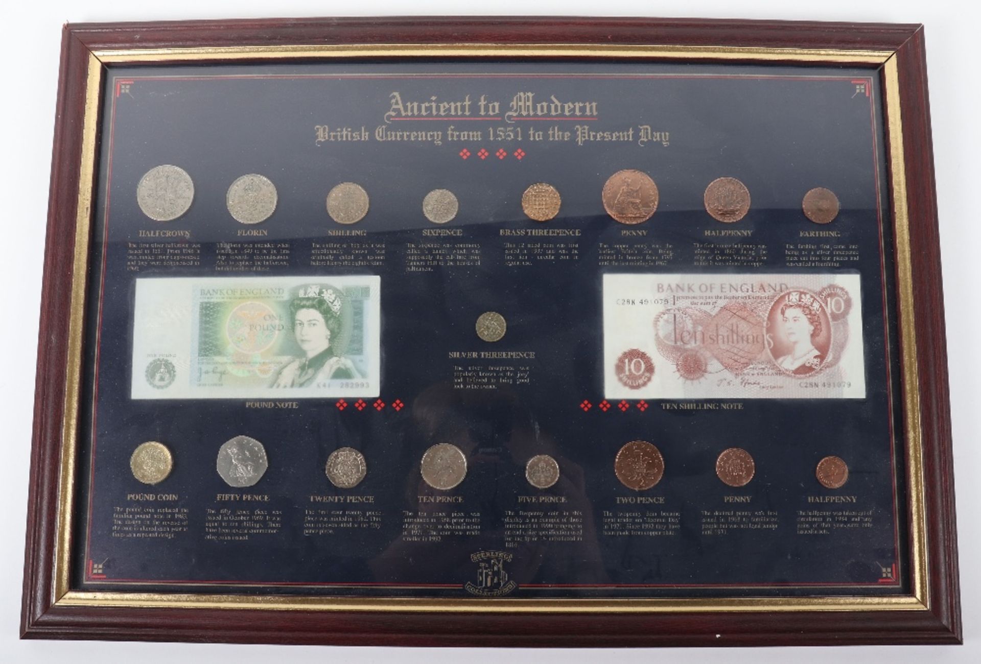 Five framed coin, stamp and banknote collections - Image 6 of 6