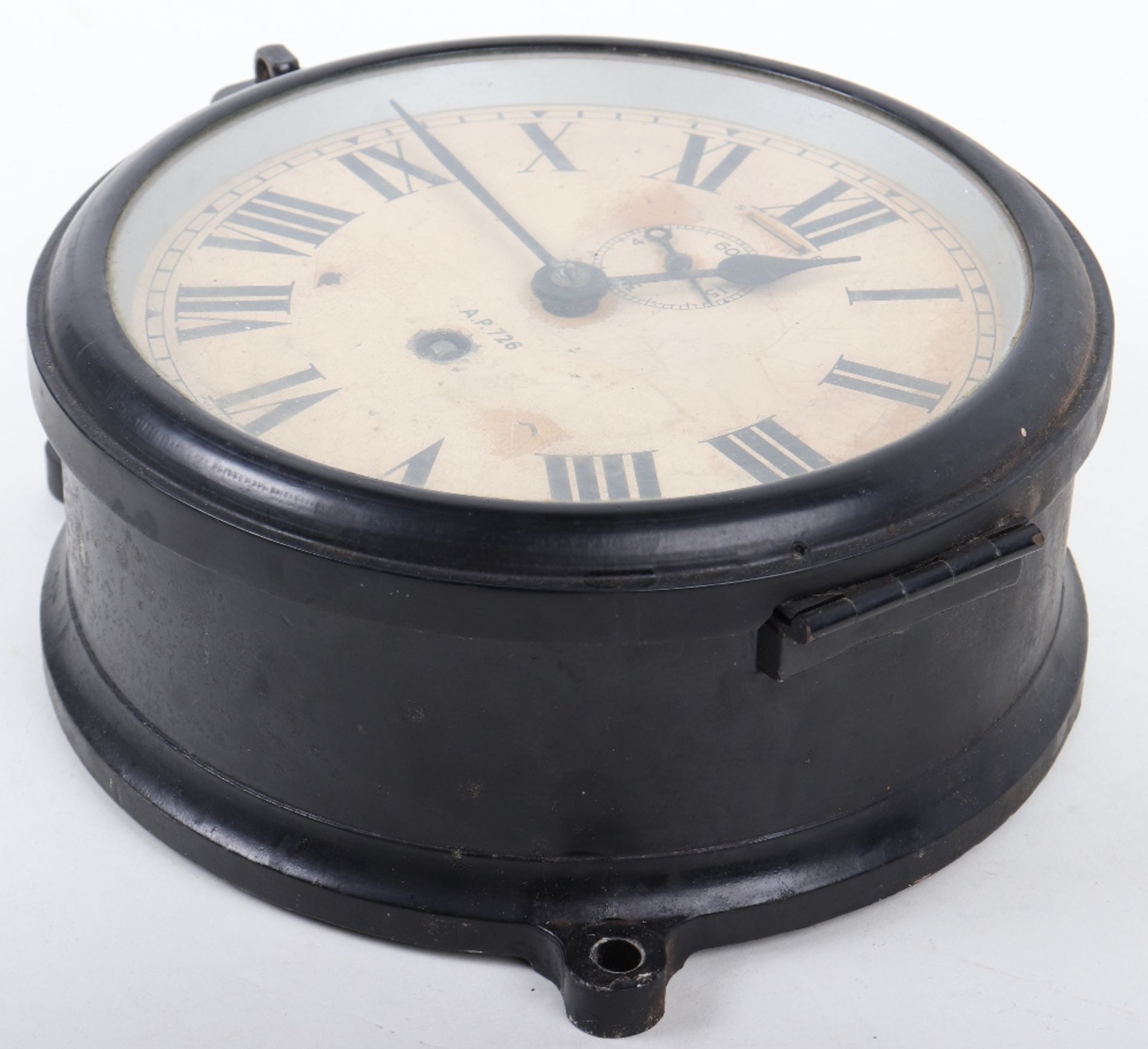 An early 20th century Smiths ships clock - Image 3 of 10