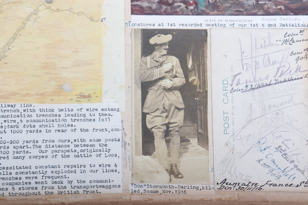 Important Photograph and Ephemera Great War Album belonging to Captain, later General James Lockhead - Image 26 of 44