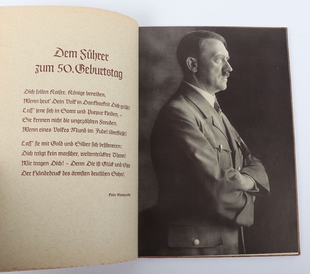 Third Reich Period Publication “6 Jahre Nationalsocialistische Staatsfuhrung Das Werk Adolf Hitlers - Image 2 of 5