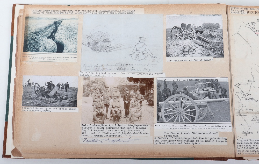 Important Photograph and Ephemera Great War Album belonging to Captain, later General James Lockhead - Image 5 of 44