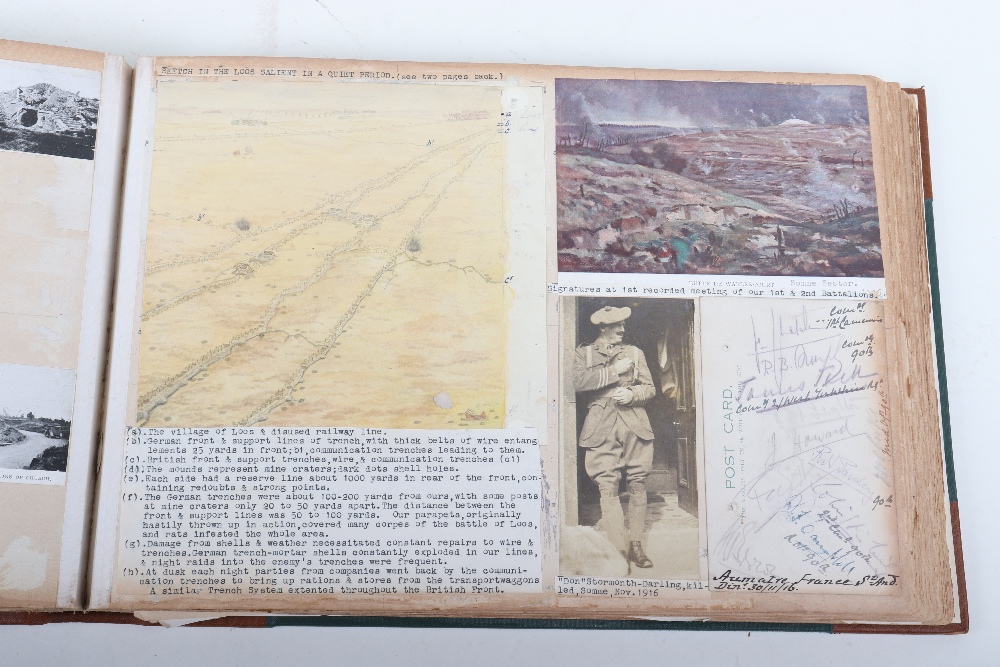 Important Photograph and Ephemera Great War Album belonging to Captain, later General James Lockhead - Image 24 of 44