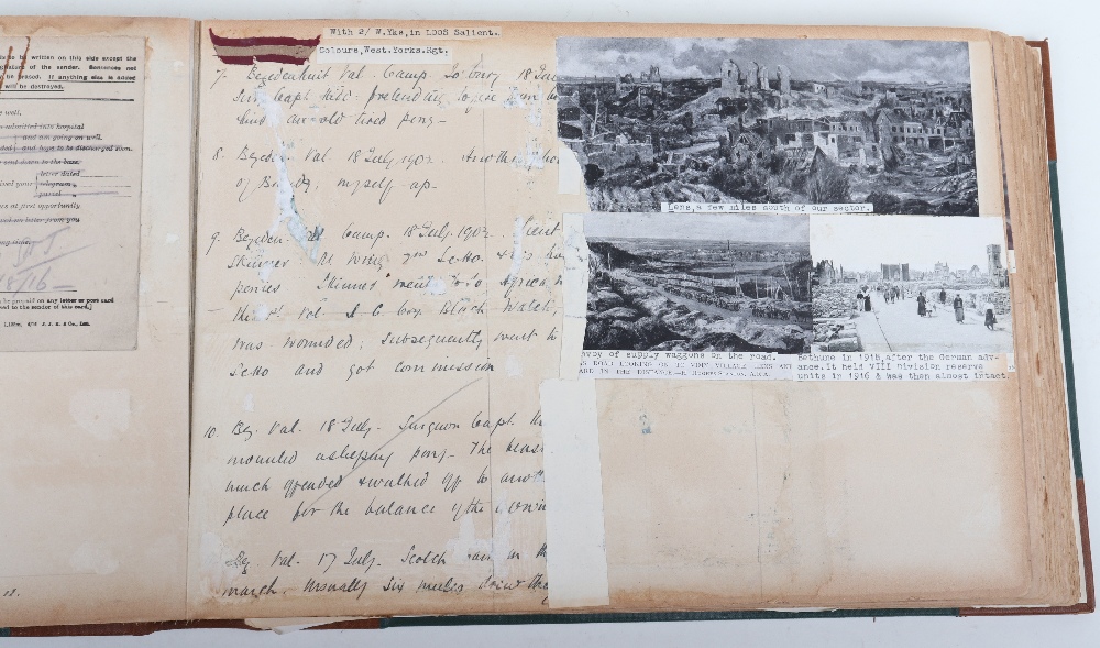 Important Photograph and Ephemera Great War Album belonging to Captain, later General James Lockhead - Image 20 of 44