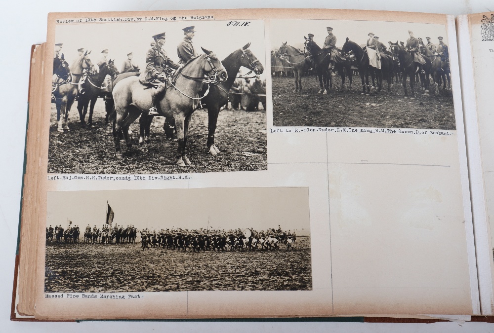 Important Photograph and Ephemera Great War Album belonging to Captain, later General James Lockhead - Image 32 of 44