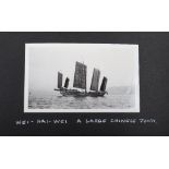 Chinese Lacquered Photograph Album Covering Cruise of HMS Cumberland (5th Cruiser Squadron China) 19