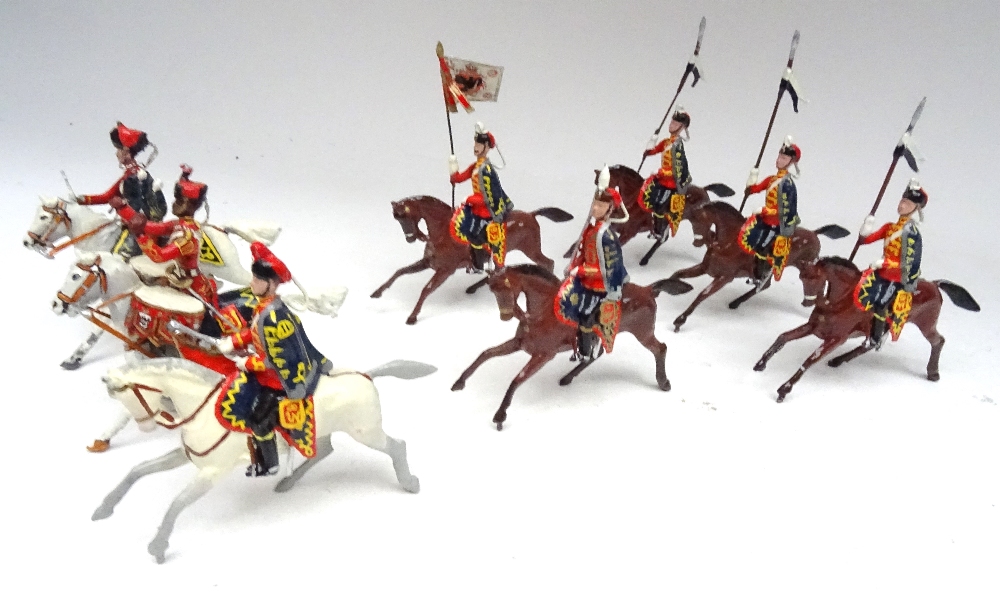 Britains recast and converted Prussian Hussars