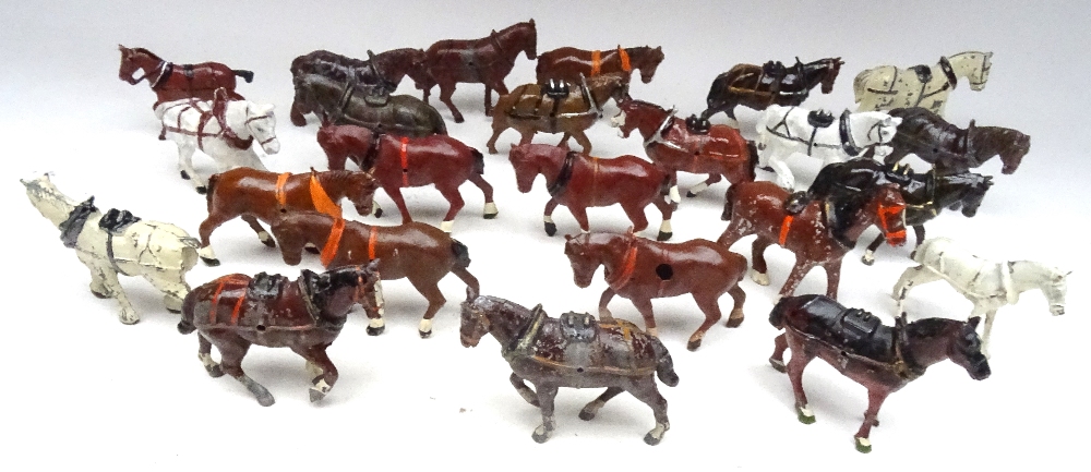 Cart and Field Horses by makers other than Britains - Image 6 of 6
