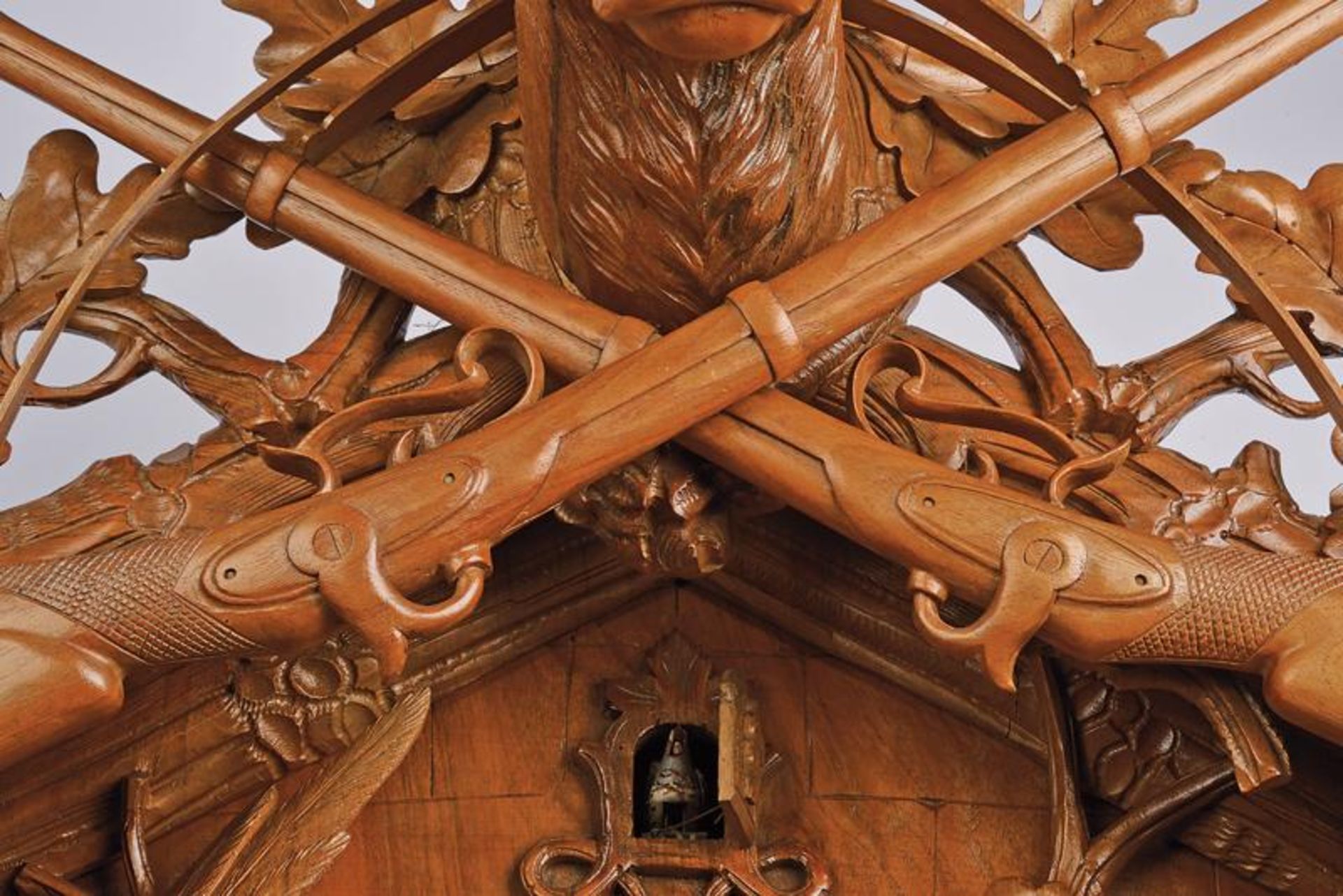 A cuckoo clock - hunting trophy - Image 3 of 5