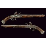 A pair of beautiful flintlock pistols by Diomede (Darent) Adirenti
