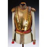A uniform with cuirass for a captain of the mounted guard epoch Nicholas II