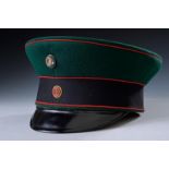 A reservist officer's cap