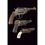 A lot of three center fire revolvers