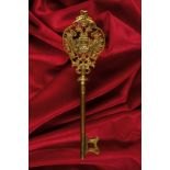 A rare chamberlain's key, reign of Franz Joseph I