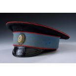 An officer's visor cap of the Semionovski regiment