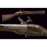 A small flintlock blunderbuss