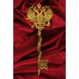 A rare chamberlain's key of the reign of Alexander II