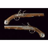 A pair of flintlock pistols by Luca Zugno