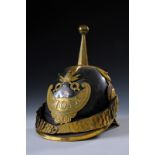 A Civic Guard Papal officer's helmet