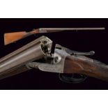 A double barreled shotgun by Altendorf & Wright