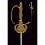 An 1855 model small sword