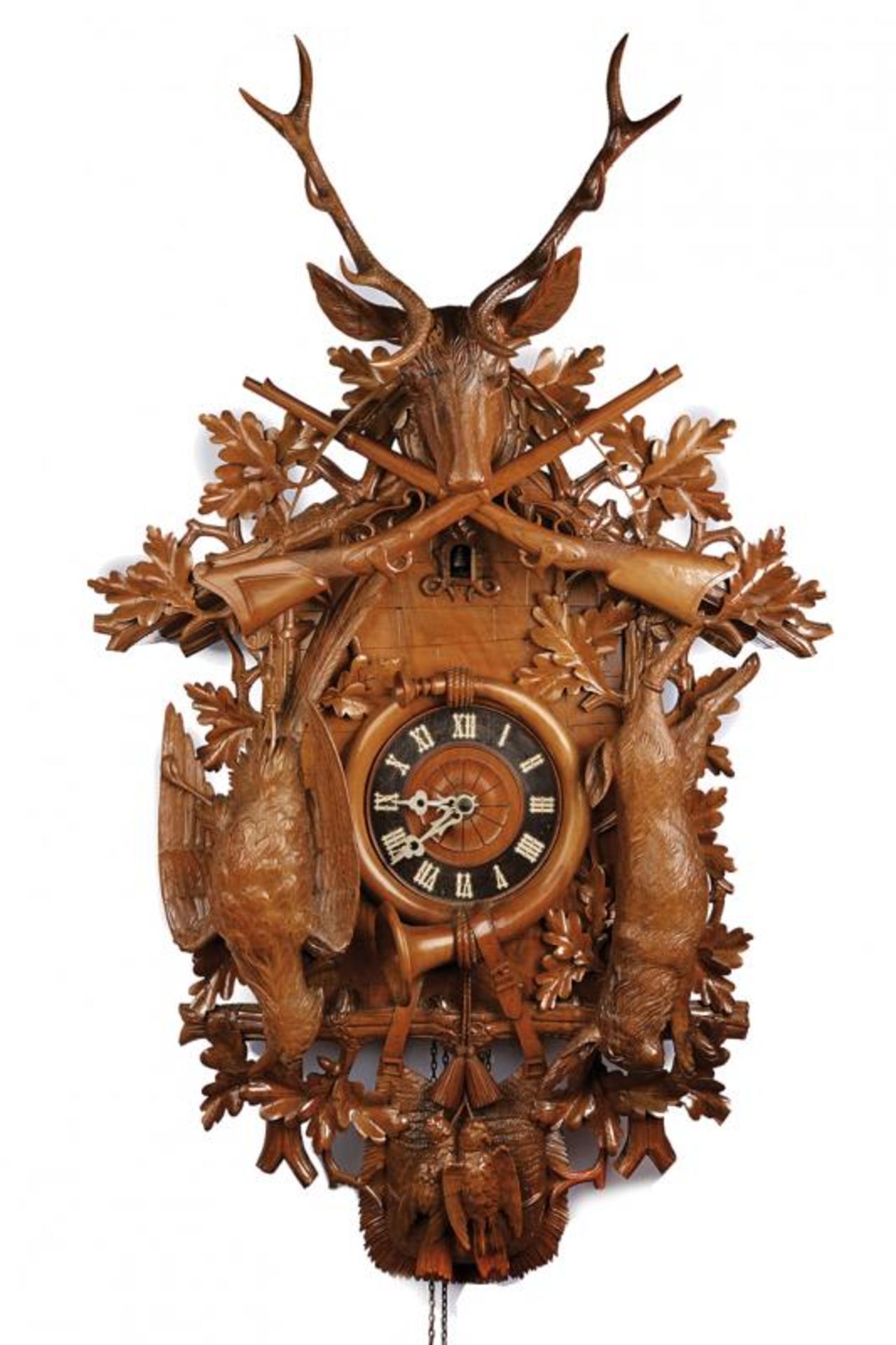 A cuckoo clock - hunting trophy