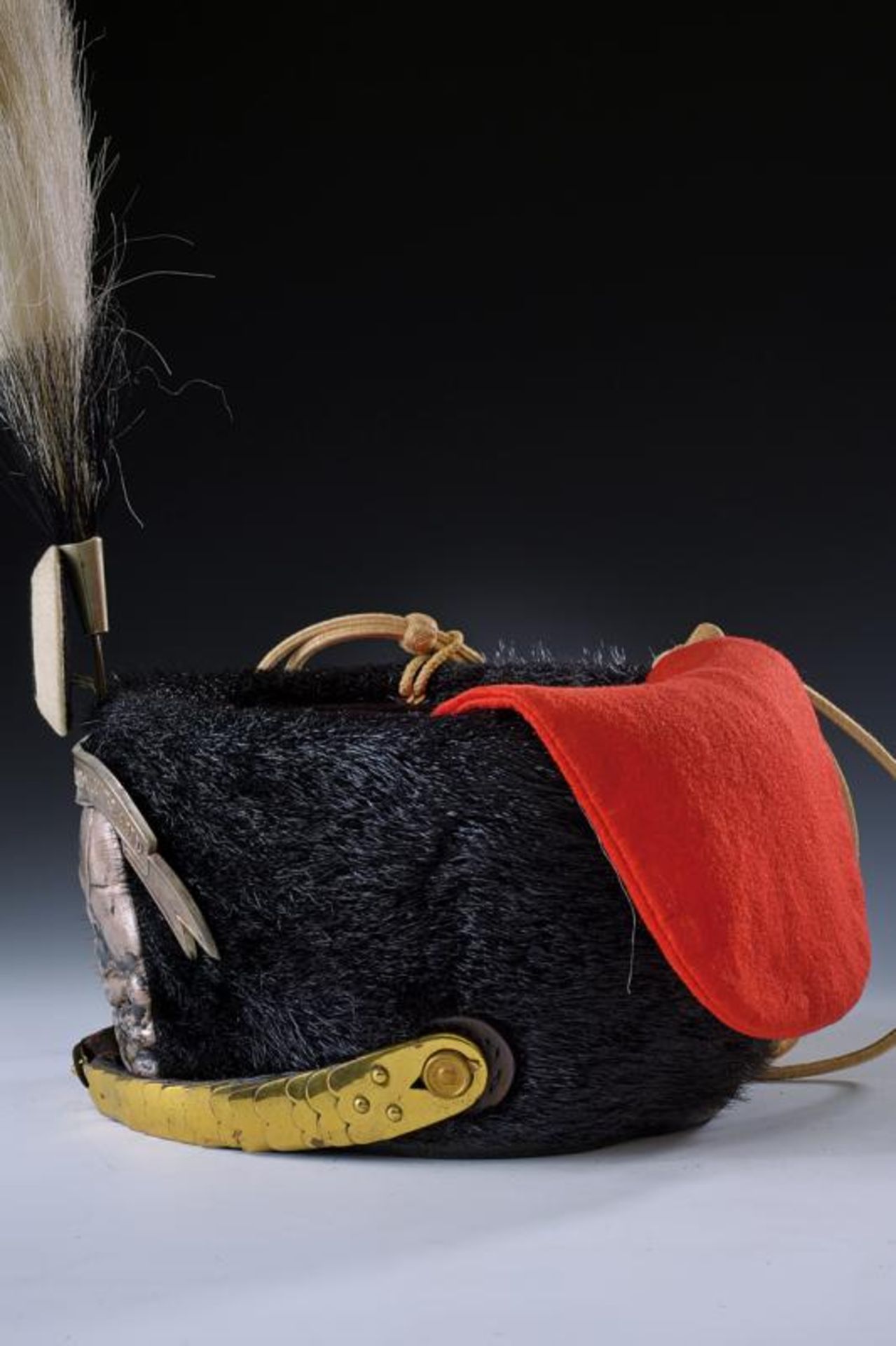 A trooper's fur hat of the Leib-Husaren Rgt. 1 - Image 5 of 9