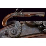 A flintlock pistol by Richards