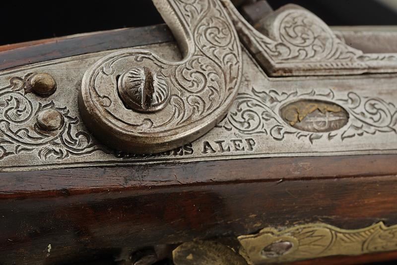 A pair of percussion pistols by Georges Alep - Image 3 of 6