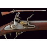 A 1777 AN IX model flintlock gun