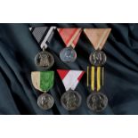 A lot of six medals
