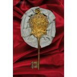 A rare chamberlain's key, epoch of Friedrich Wilhelm III (1770-1840), reign (1797-1806)