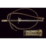 A rare horse whip with percussion pistol
