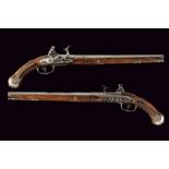 A pair of beautiful flintlock pistols by Pietro Fiorentino