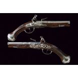 A fine pair of flintlock pistols by Jean Mallet