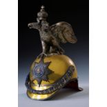 A parade helmet for the Guard Chevalier Rgt. or Guard cuirassier Rgt. of His Majesty the Tsar