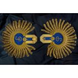 A pair of epaulets from the property of the duke of Oldenburg as Chief of the Tarutin Infantry Rgt.