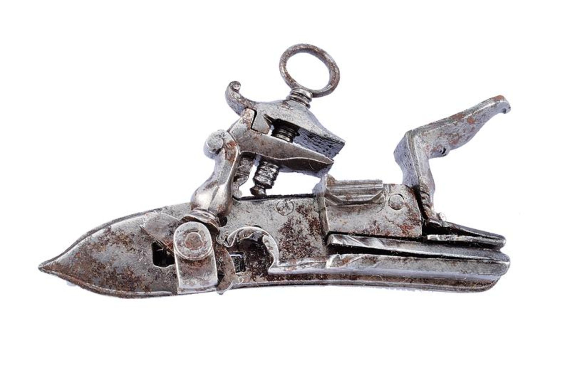 A roman style flint lock by Santilli