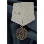 Silver medal commemorating the coronation of Emperor Nicholas II 1896