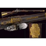 A beautiful flintlock rifle by Gavrila Permiakof, gift of Ekaterina II