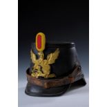 A trooper's shako of the Leib Grenadier Rgt. 109