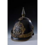 A Swiss Guard helmet