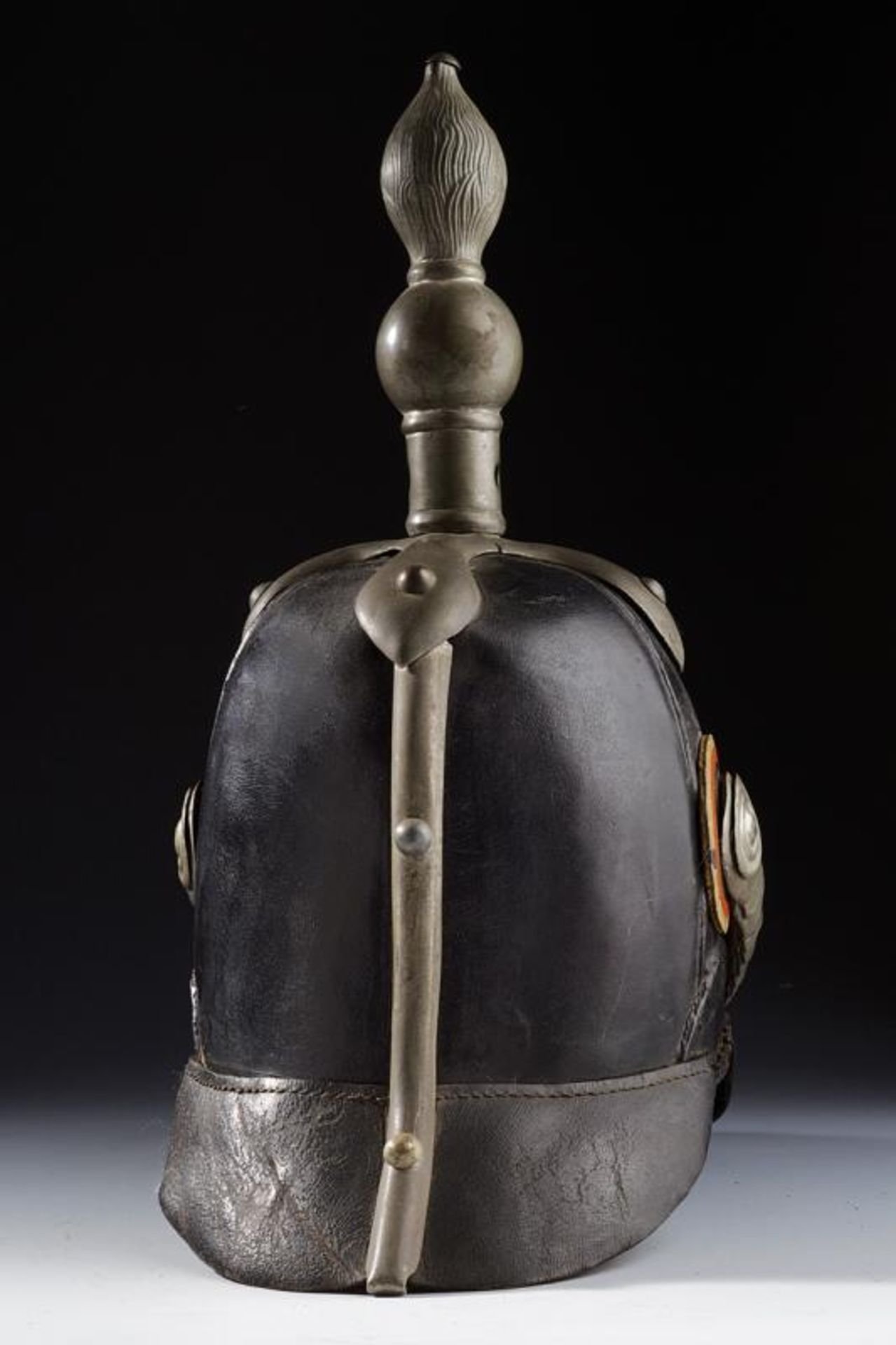 A very scarce 1844 model helmet of the 10th Jaeger Regiment - Bild 4 aus 8