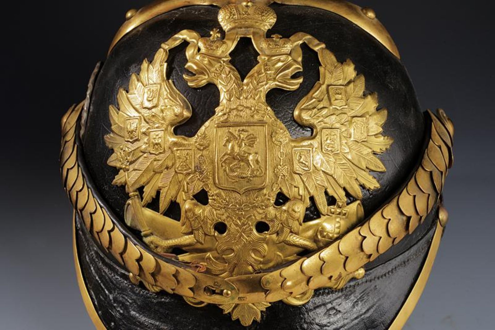 An artillery officer's helmet - Bild 6 aus 9