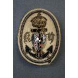 Imperial Yacht Club, cap badge for members