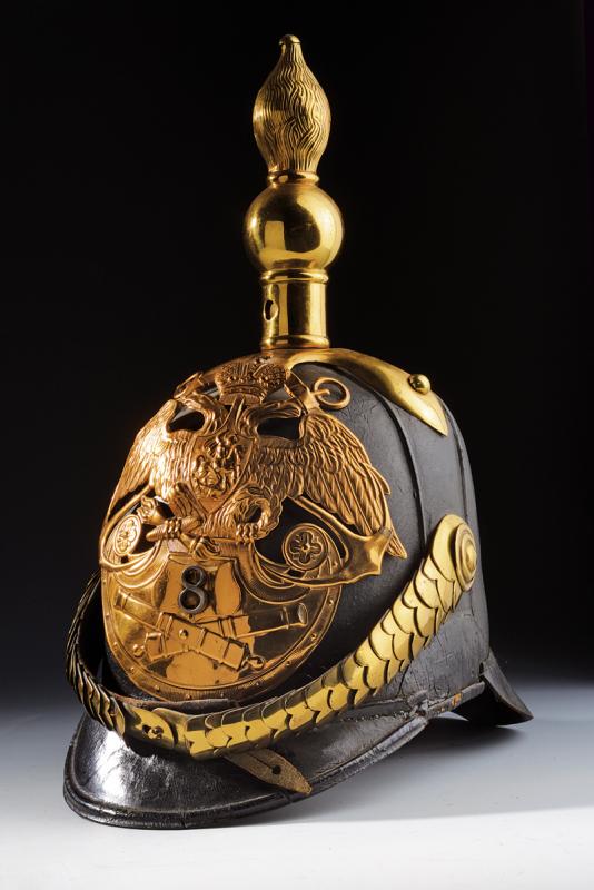 A very scarce helmet of the Naval artillery