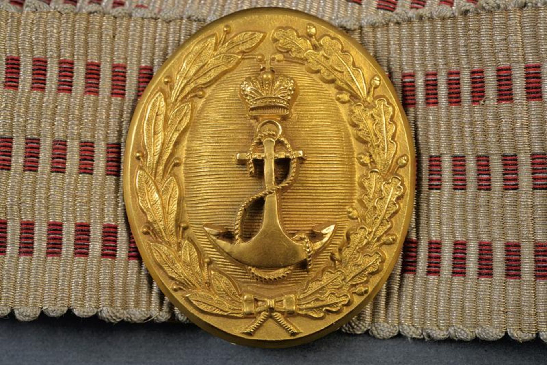 An imperial navy officer's belt buckle - Image 2 of 3